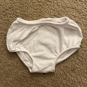 VGUC 18M Ralph Lauren white bloomers/diaper cover